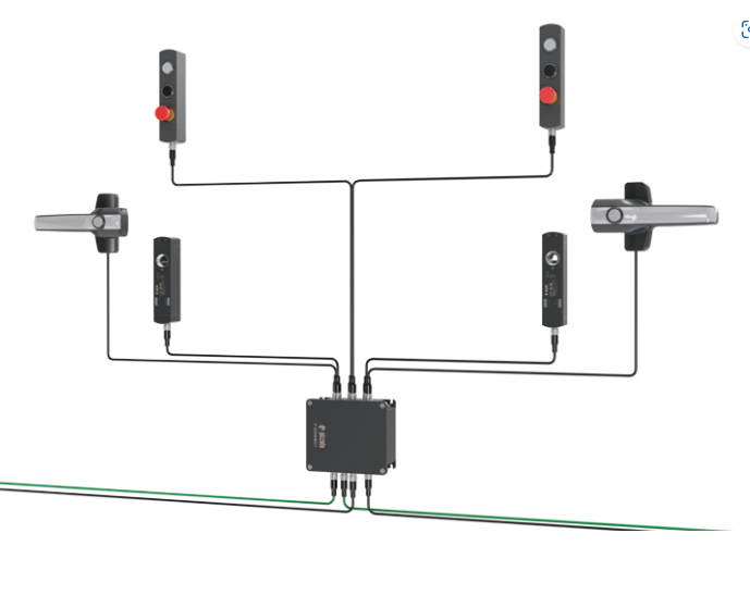 Připojovací modul P-Connect pro bezpečnostní prvky